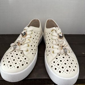 DV Dolce Vita Women’s Sneaker Size 9 Perforated Beehive Bee Butterfly Ladybug